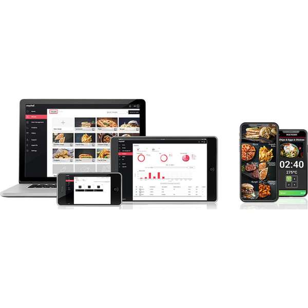 Печь комбинированная высокоскоростная Mychef QUICK 1T QT11FB1D white